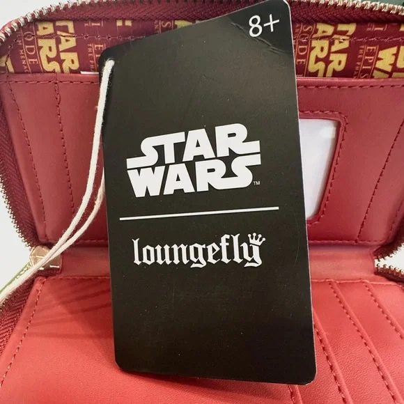 Loungefly Starwars Phantom Menace Zip Wallet